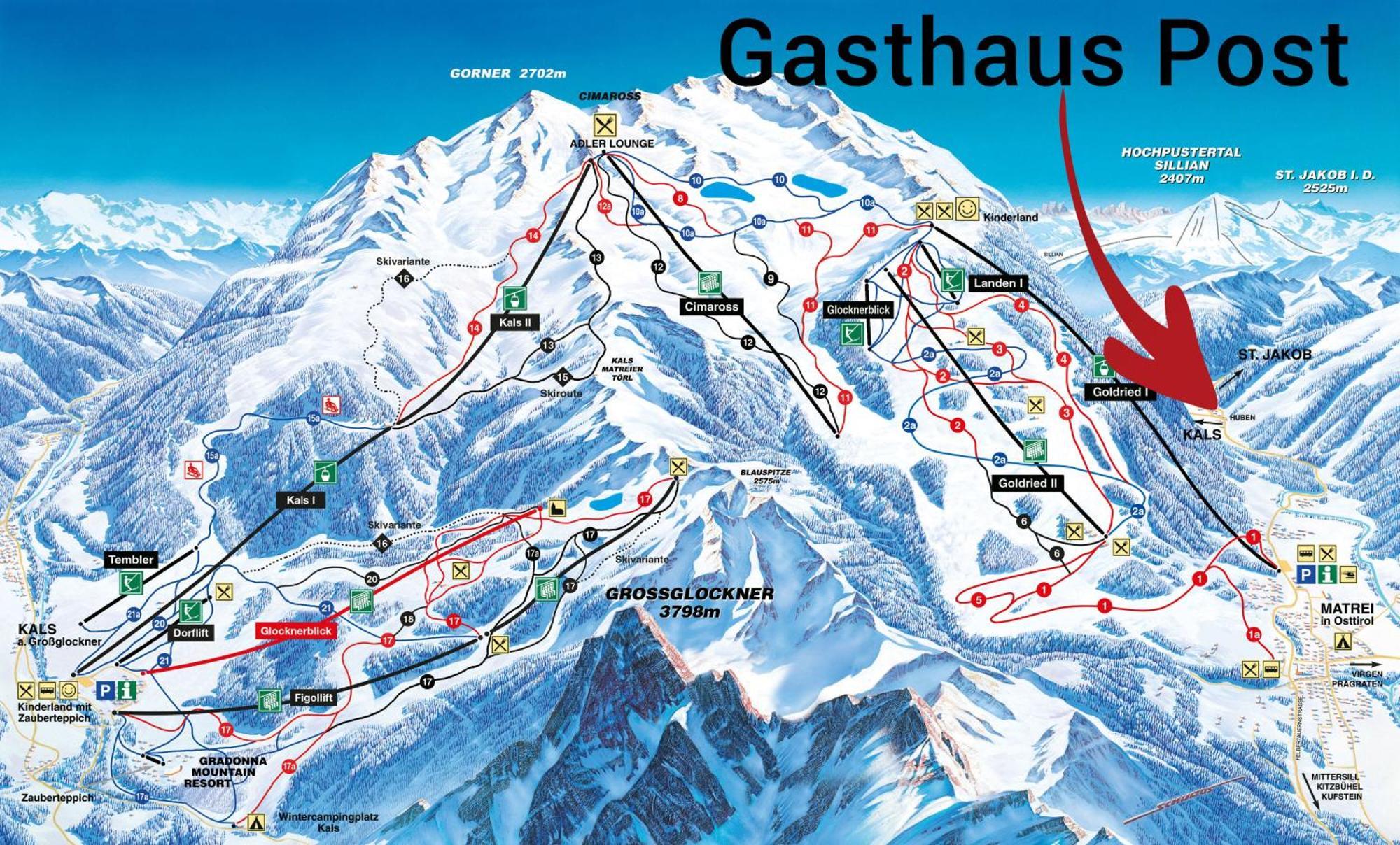 Gasthaus Post Матрай-ин-Осттироль Экстерьер фото